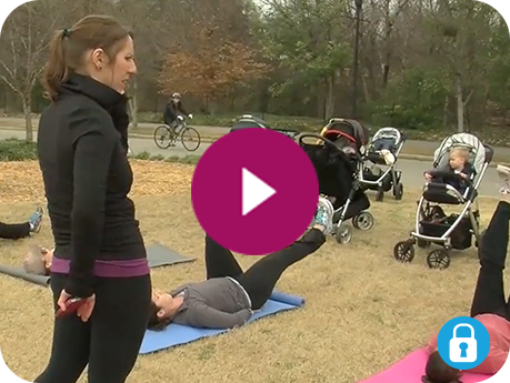 Learn How to Teach Mom and Baby Stroller Workout Class With this Video Training Course