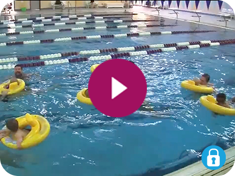 Learn How to Teach Mom and Baby Water Aerobics Class With this Video Training Course